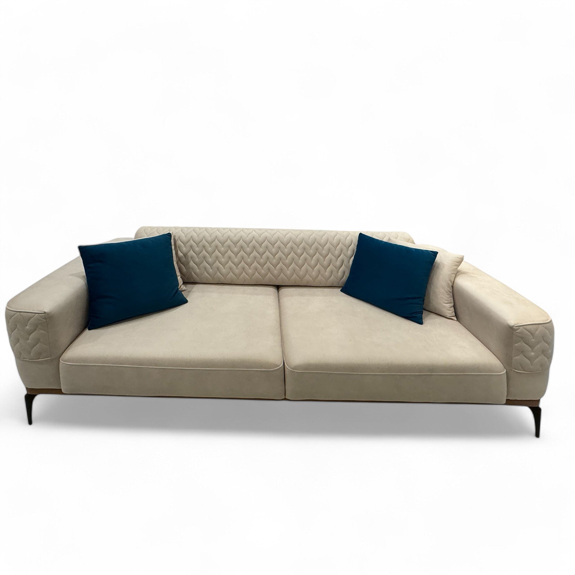 New Casa Sofa ( Zegna02 Beige/ Black