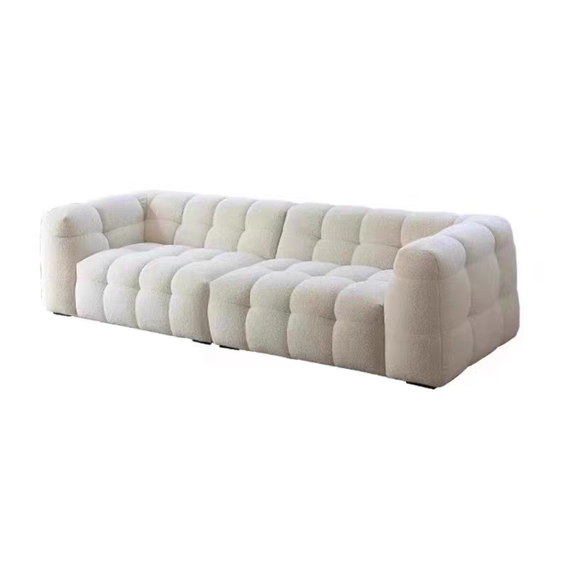 Bela Lamb Wool Cloud Sofa – Cream