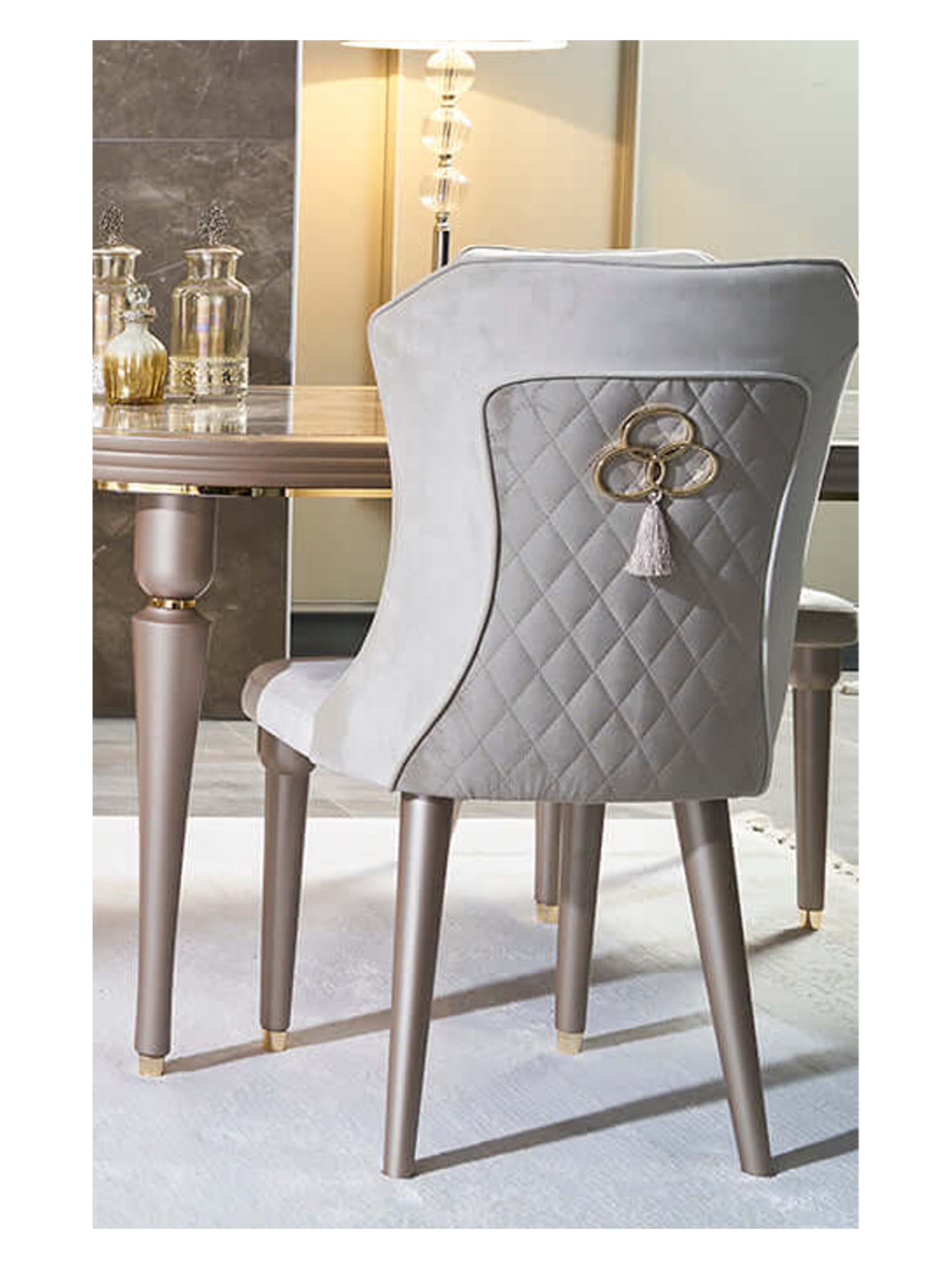 Arya Gold Dining Chairs