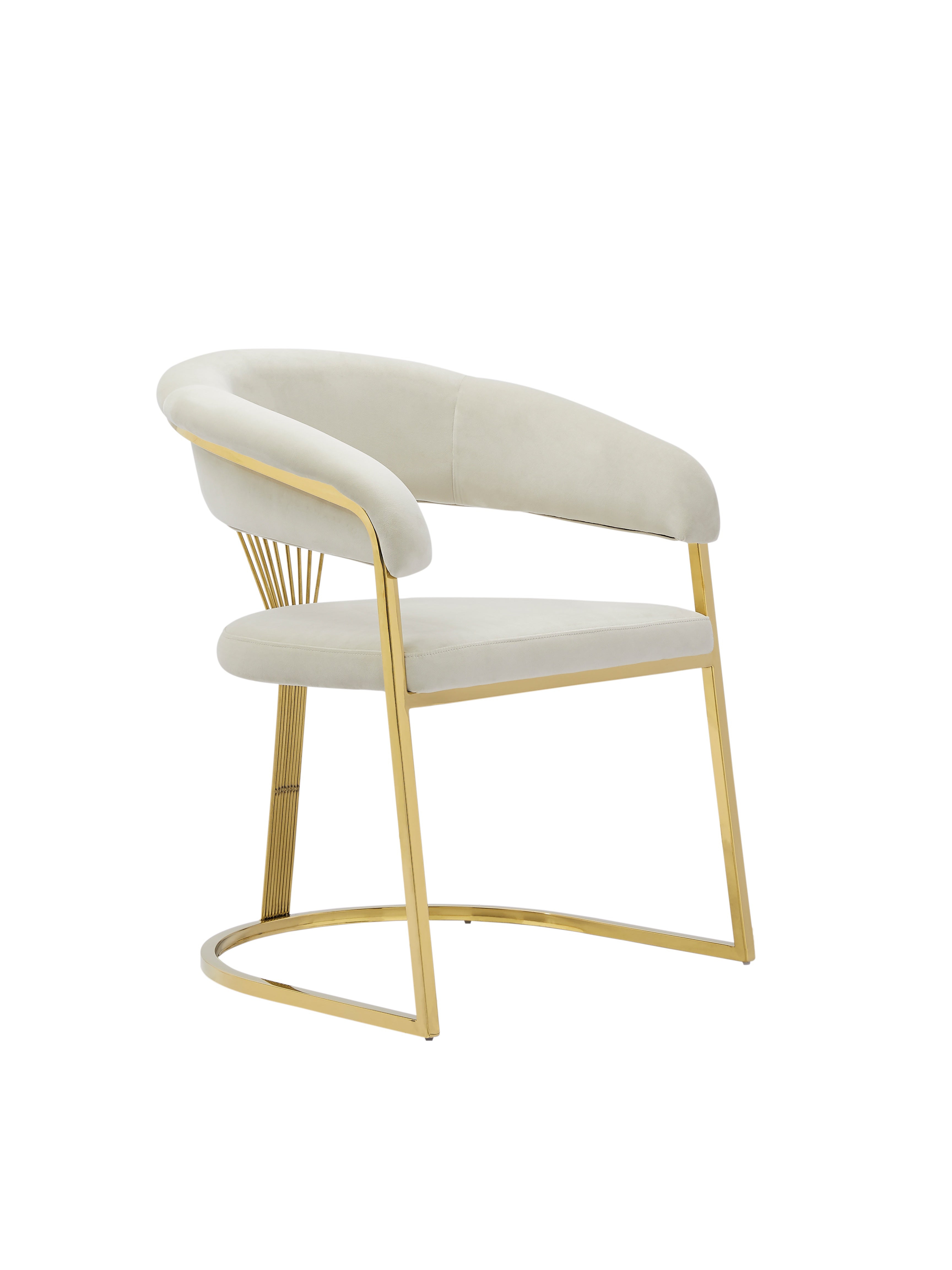 267 Dining Chair (Gold Cream)