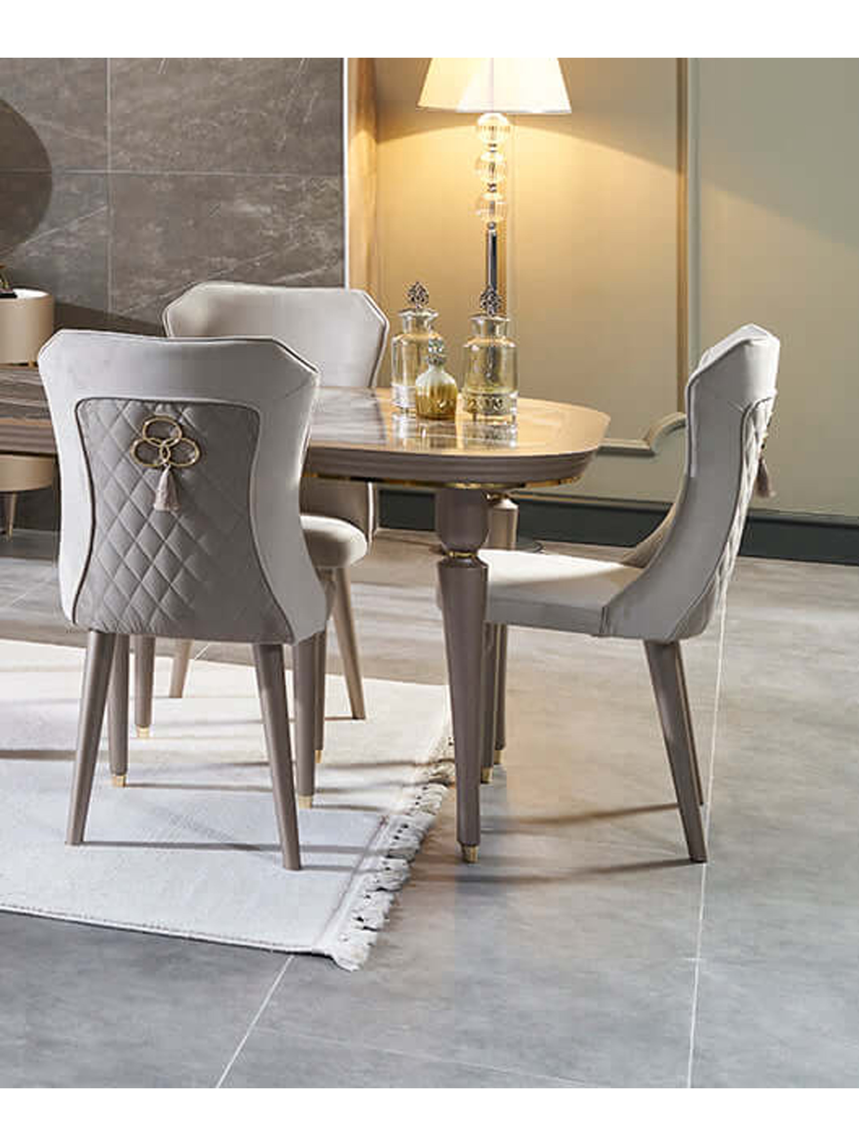 Arya Gold Dining Chairs