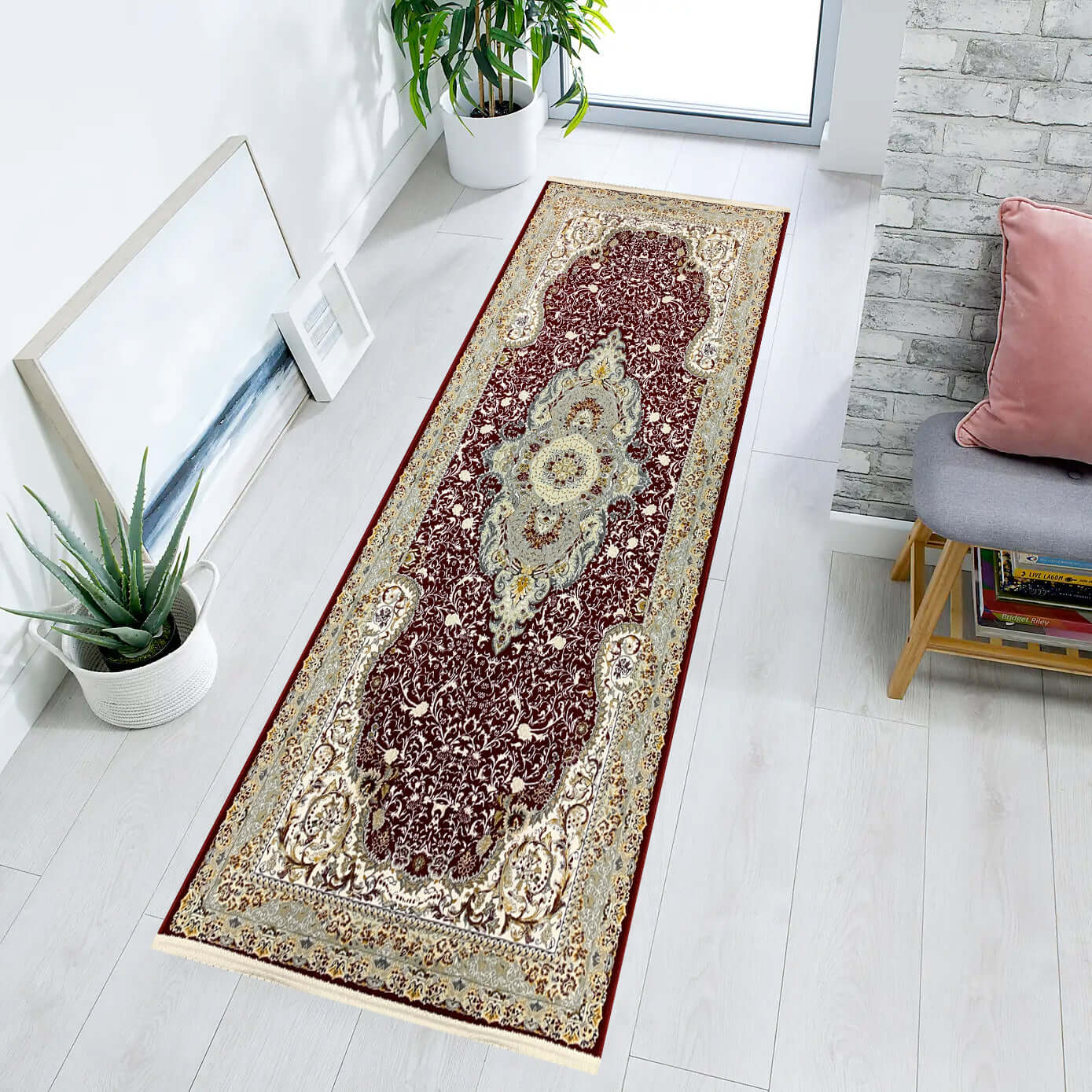 ARSES 1200 Reed Runner Rug - GLARA HOME