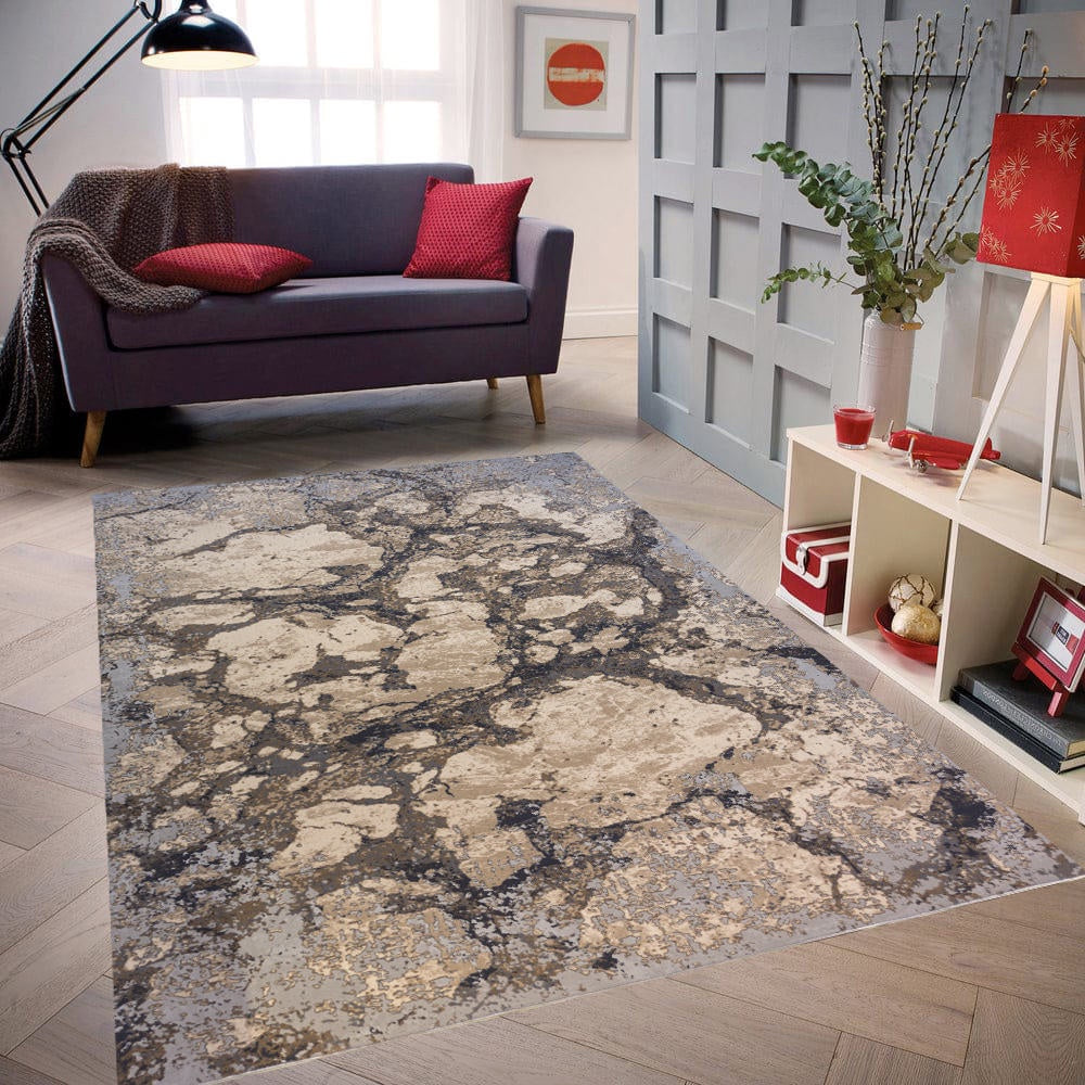 H6219  Modern Rug - GLARA HOME