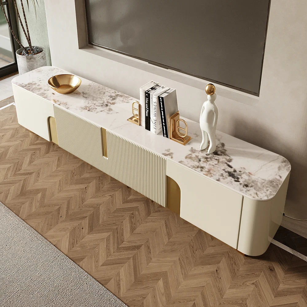 QWX003 Artus Modern Beige TV Stand - GLARA HOME