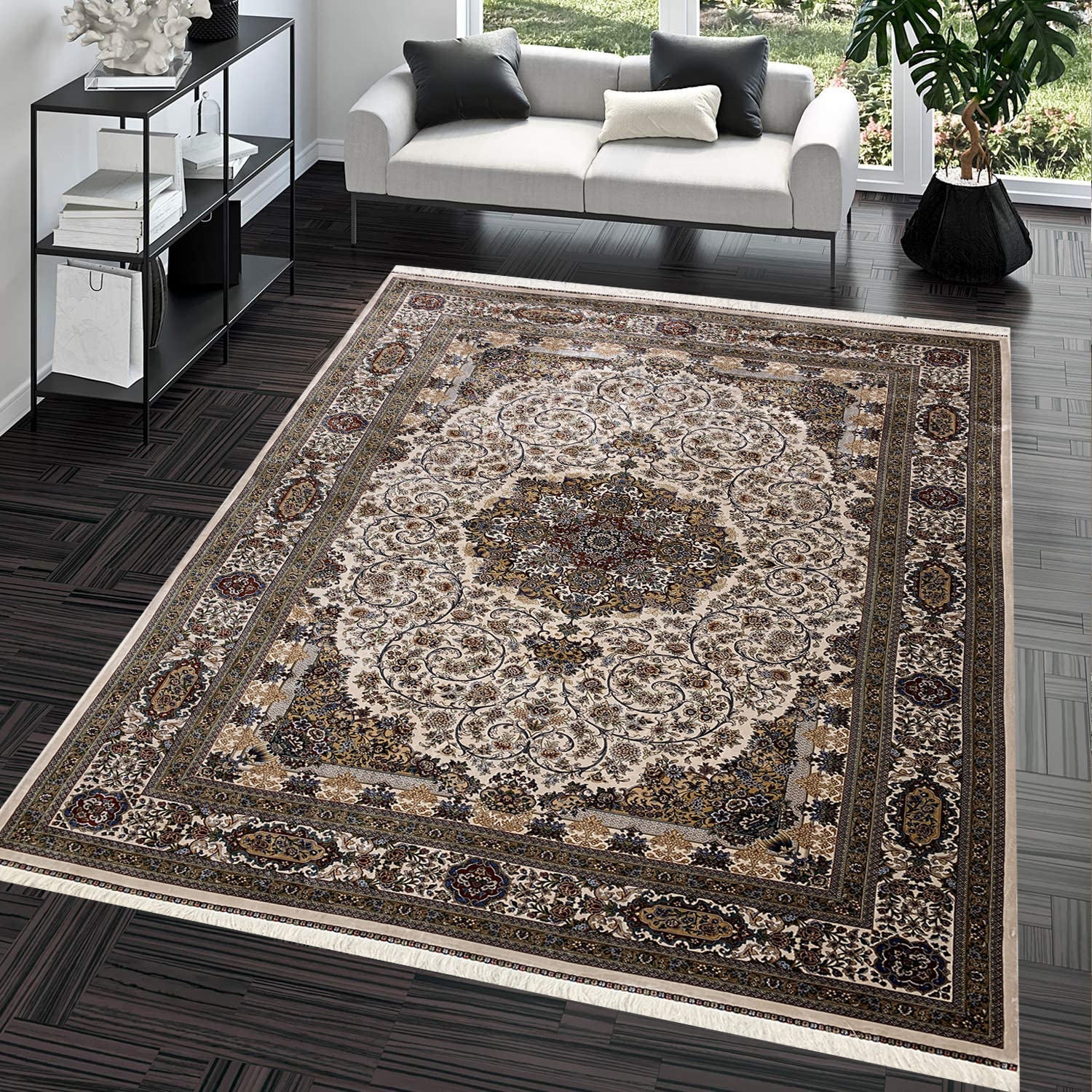 G223 Silk Rug - GLARA HOME