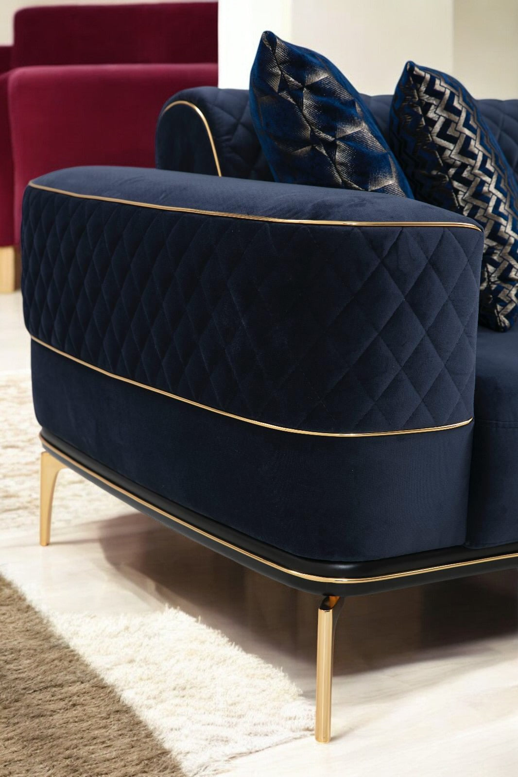 Casa Sofa Letto 1022 Dark Blue