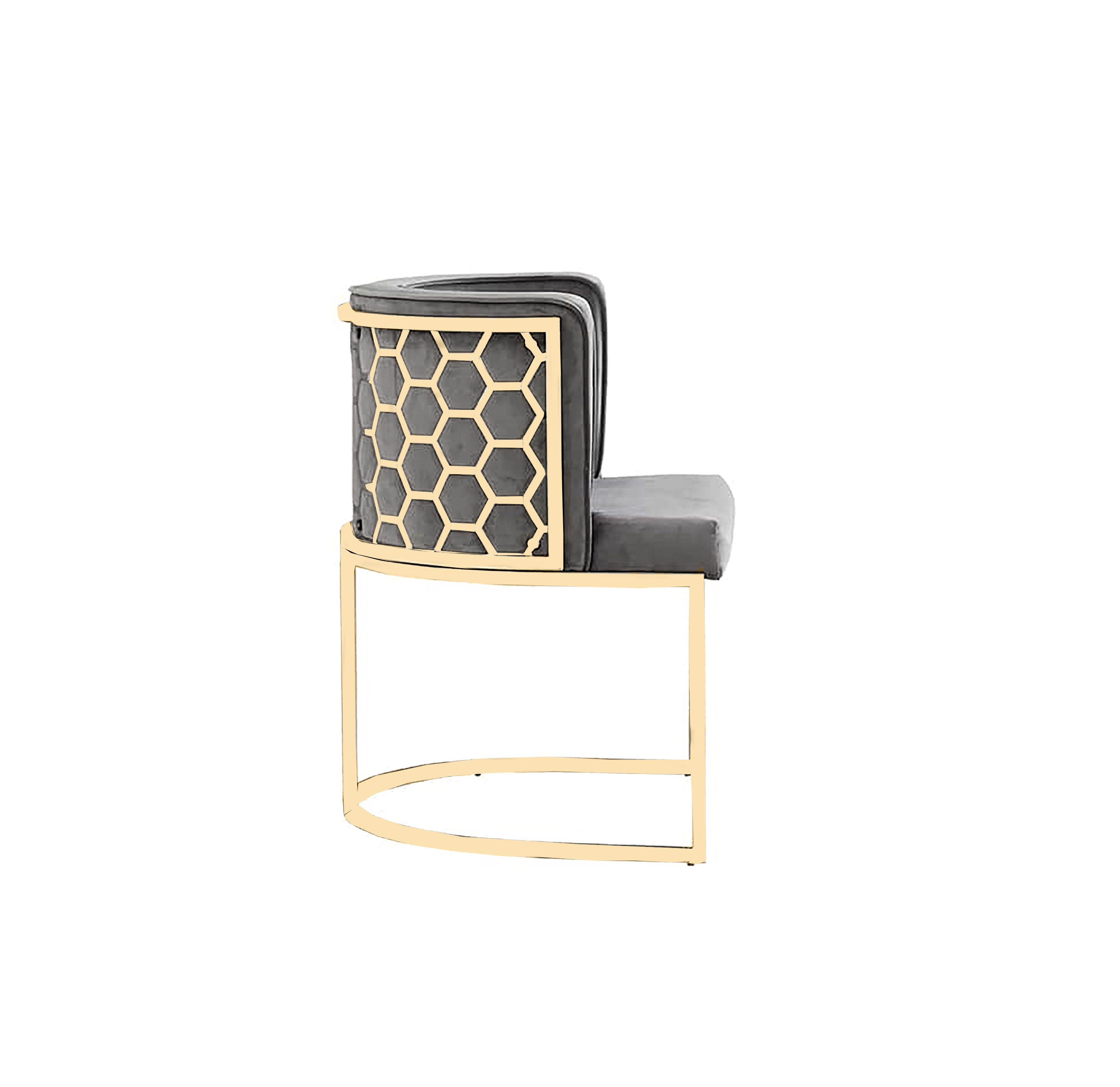 216A Dining Chair (Gold Champagne)