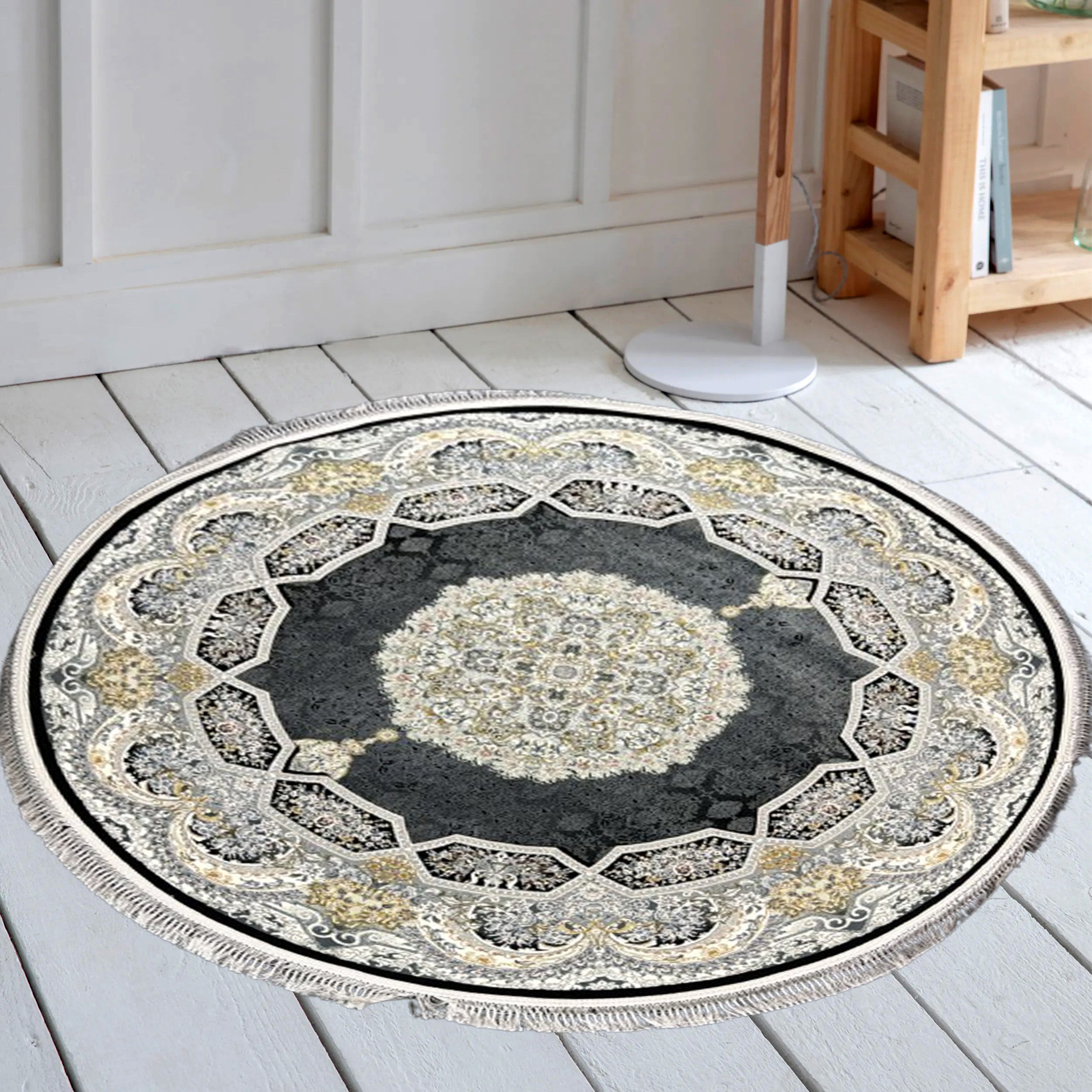 Haliday  1200 Reed Round Rug