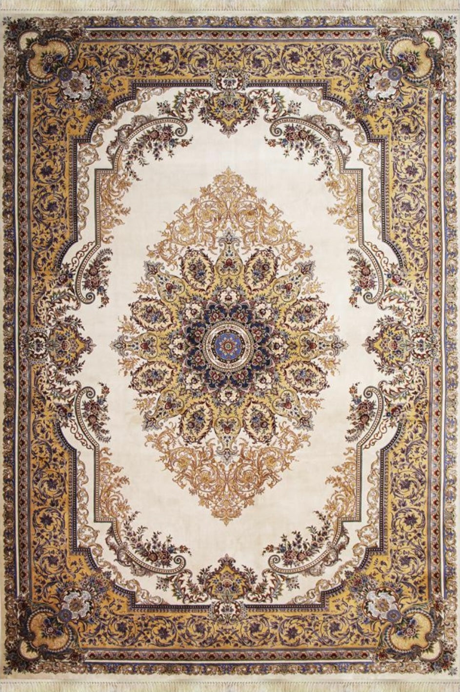 G270 Silk Rug - GLARA HOME