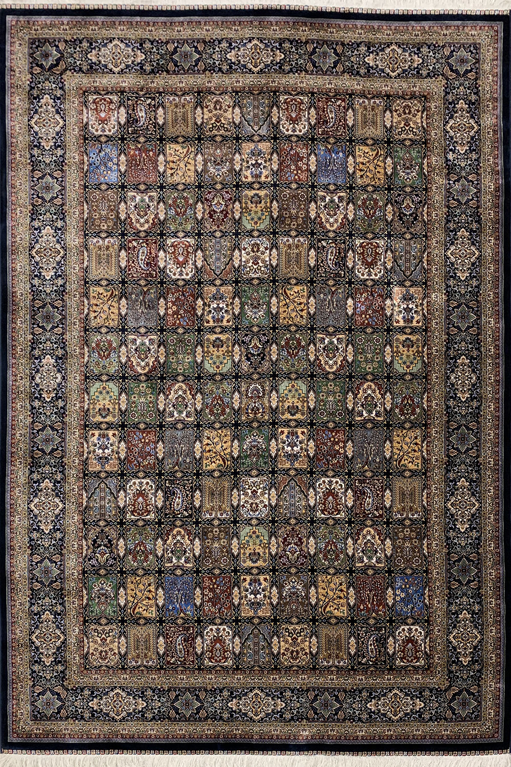 G218 Silk Rug - GLARA HOME