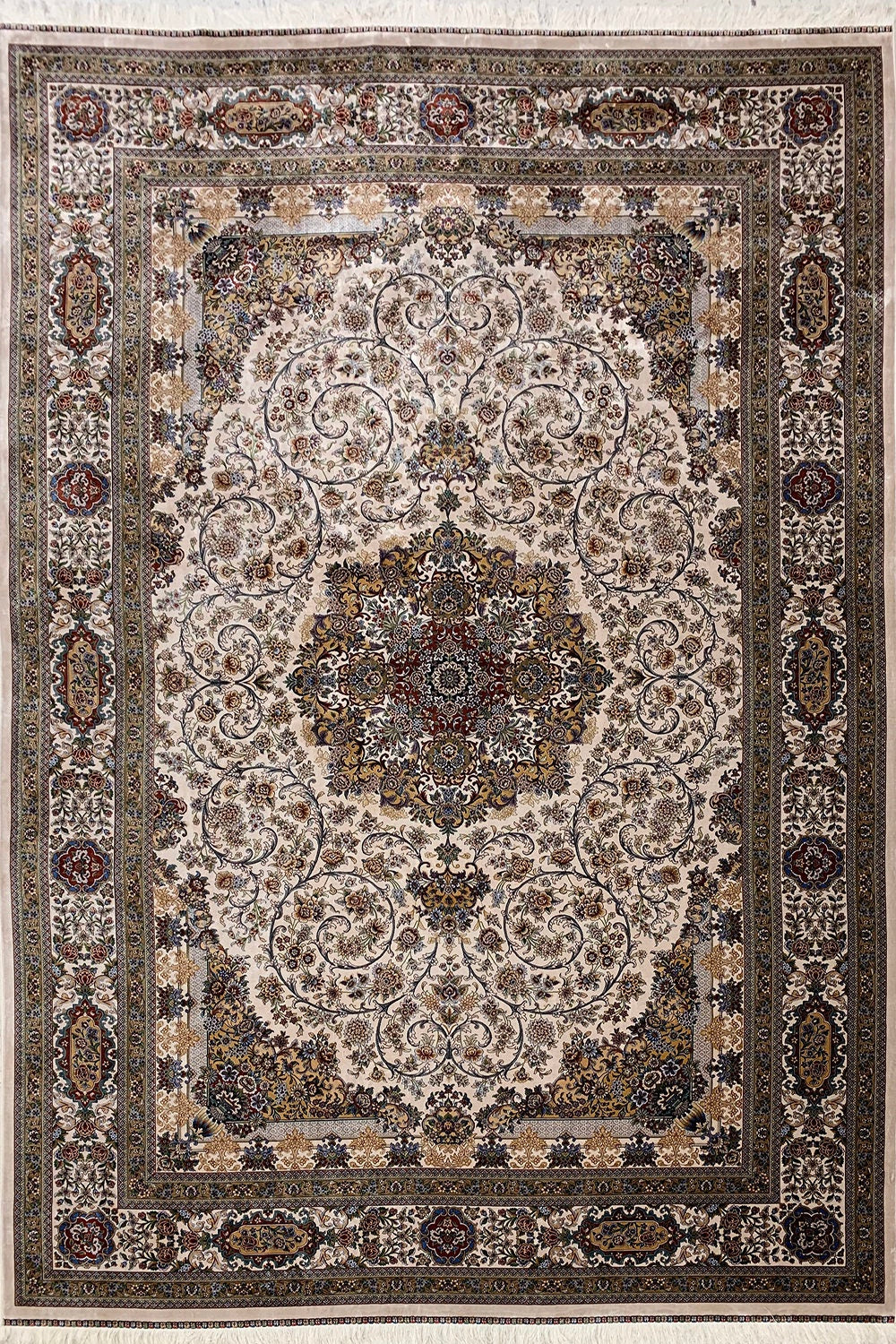 G223 Silk Rug - GLARA HOME