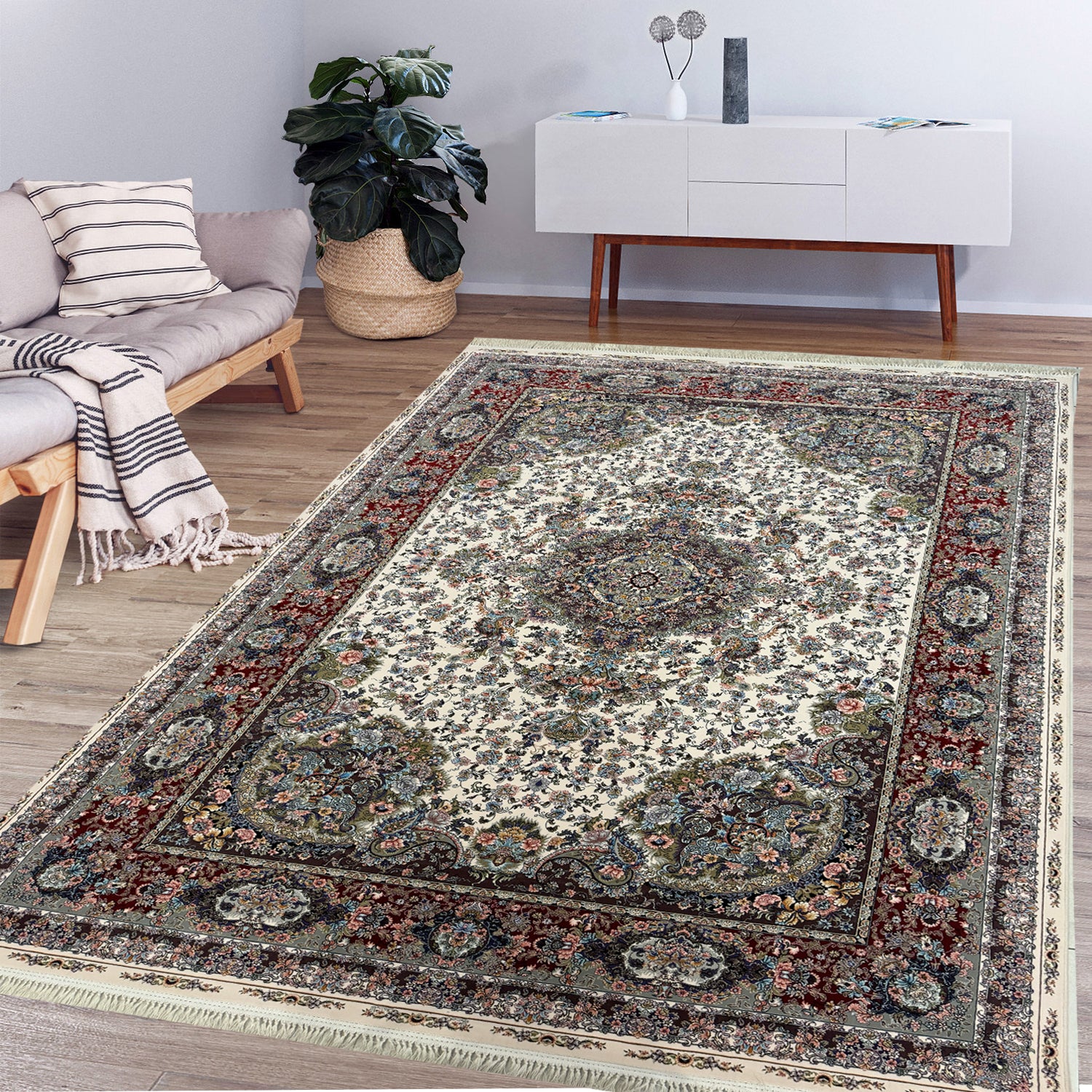 Khatibi 1200 Reed Persian Rug