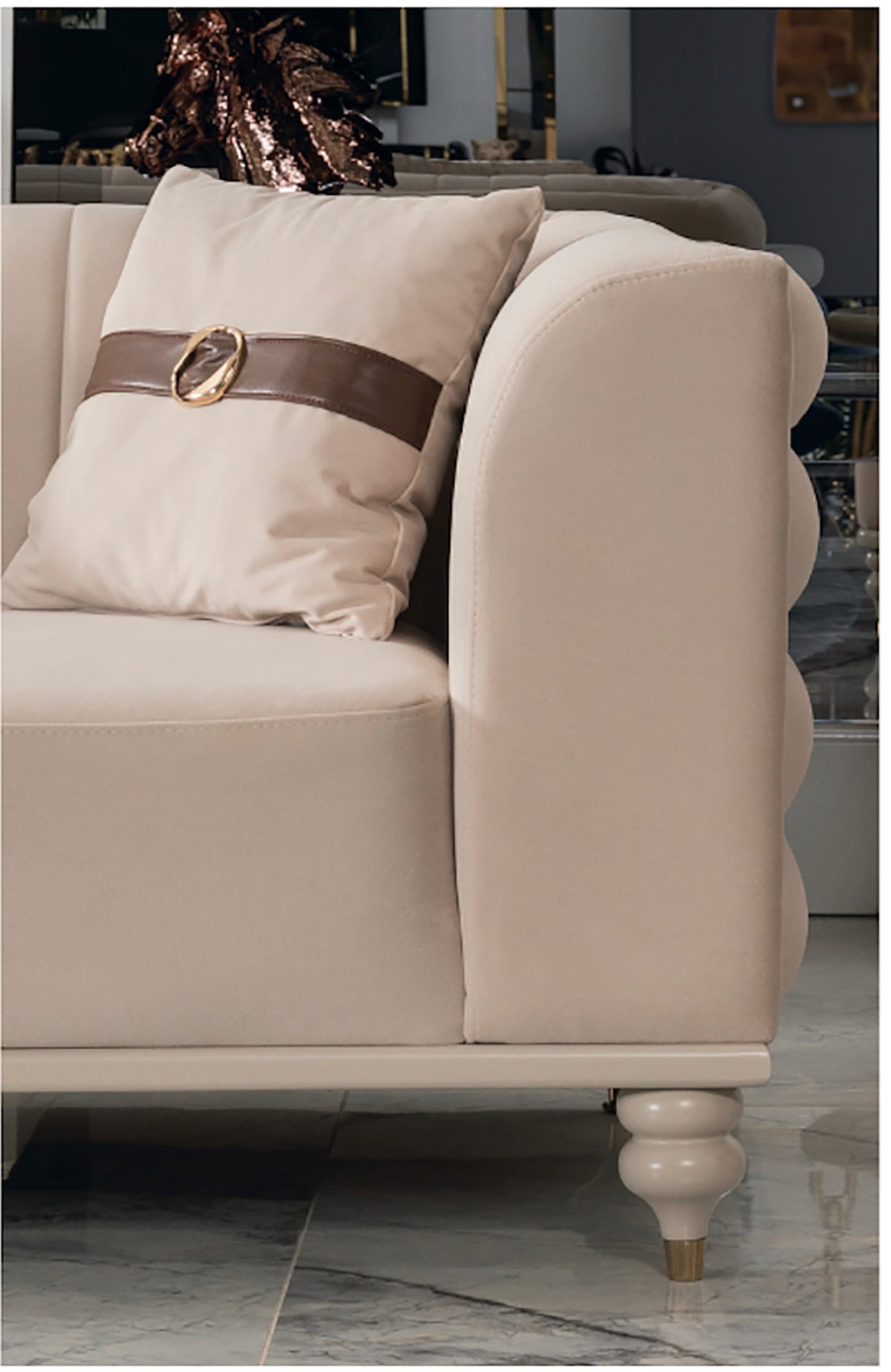 Eyfel Sofa ( Catalog/ Gold)