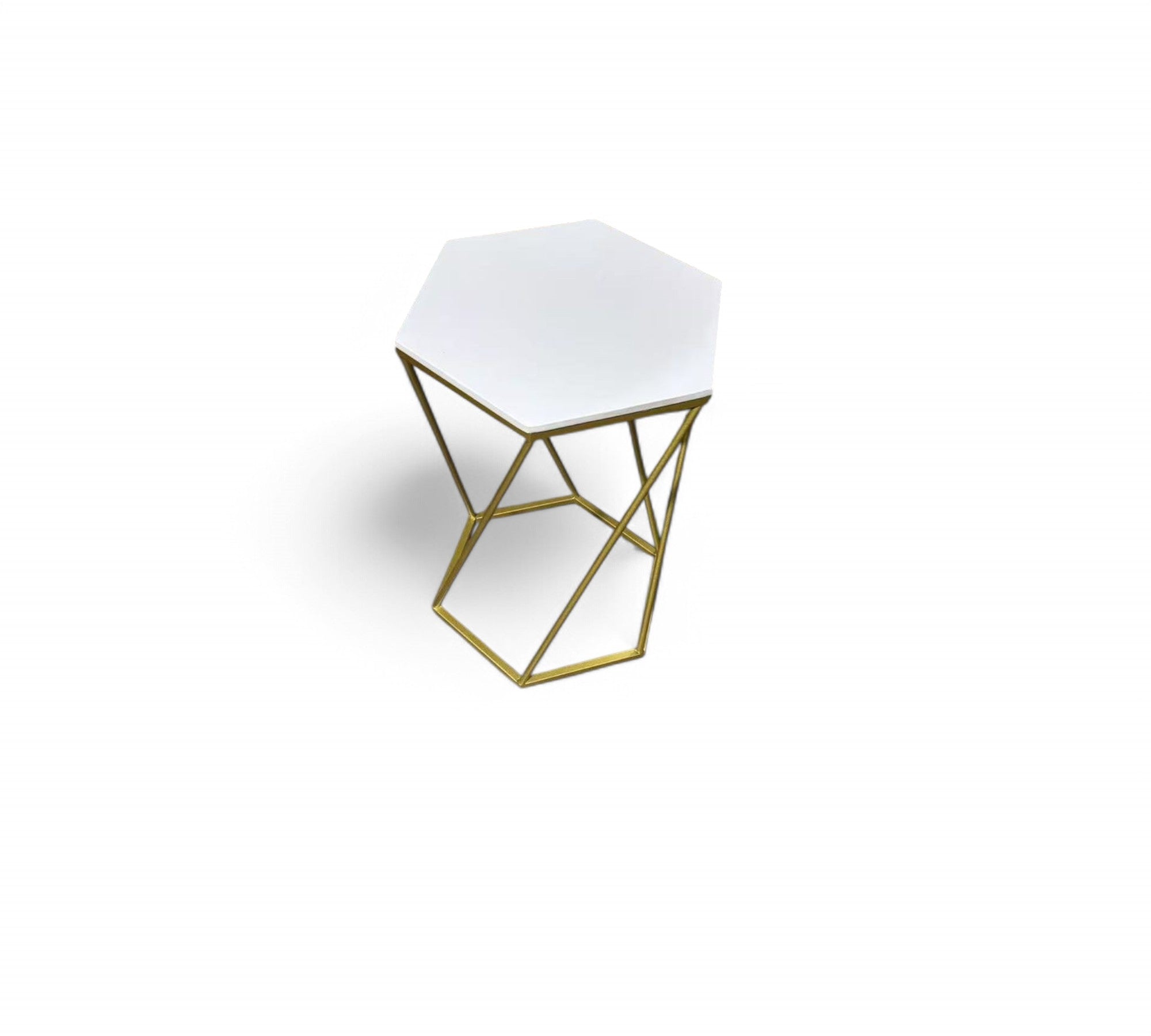 Astra Luxe Gold Side Table