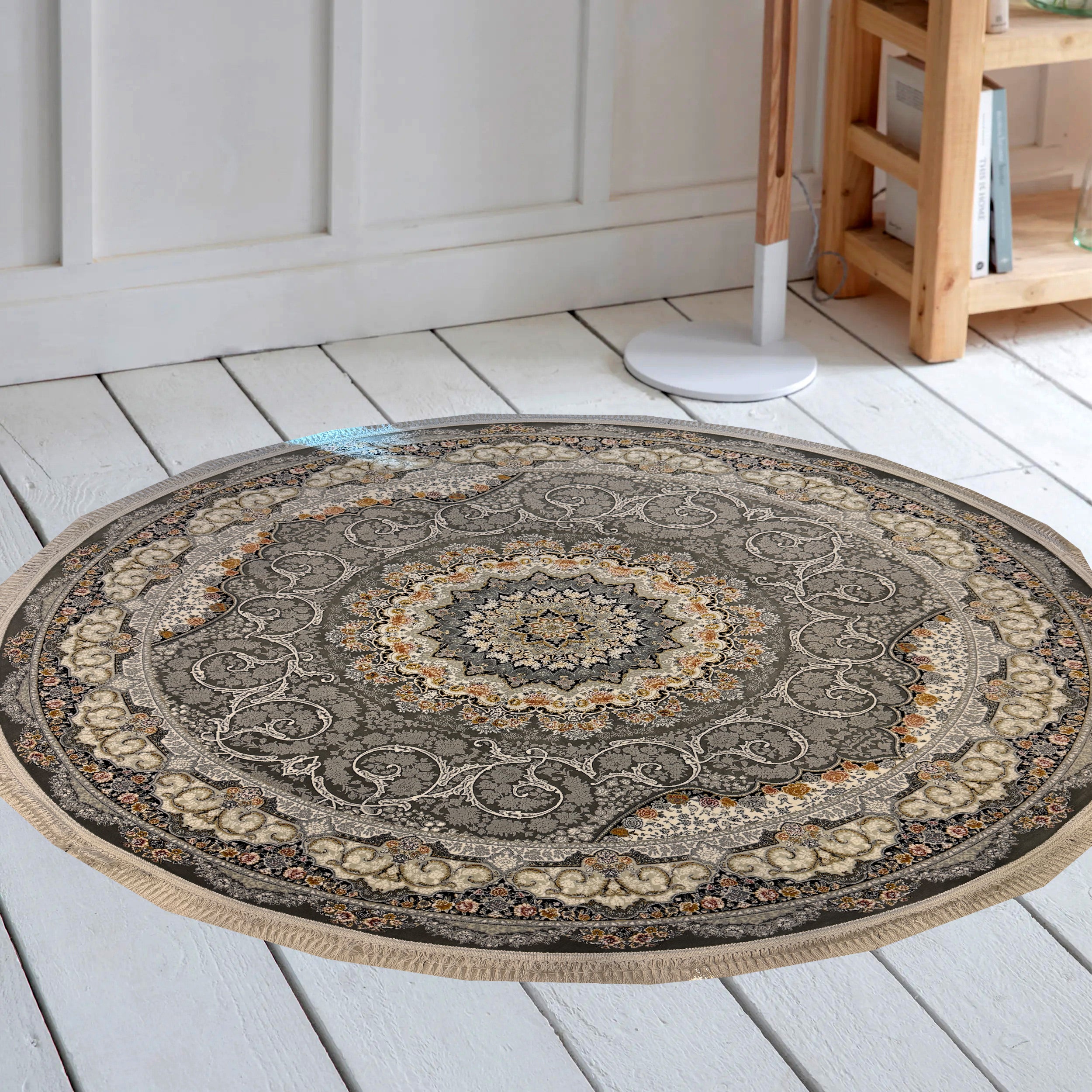 Azarakhsh 1200 Reed Round Rug