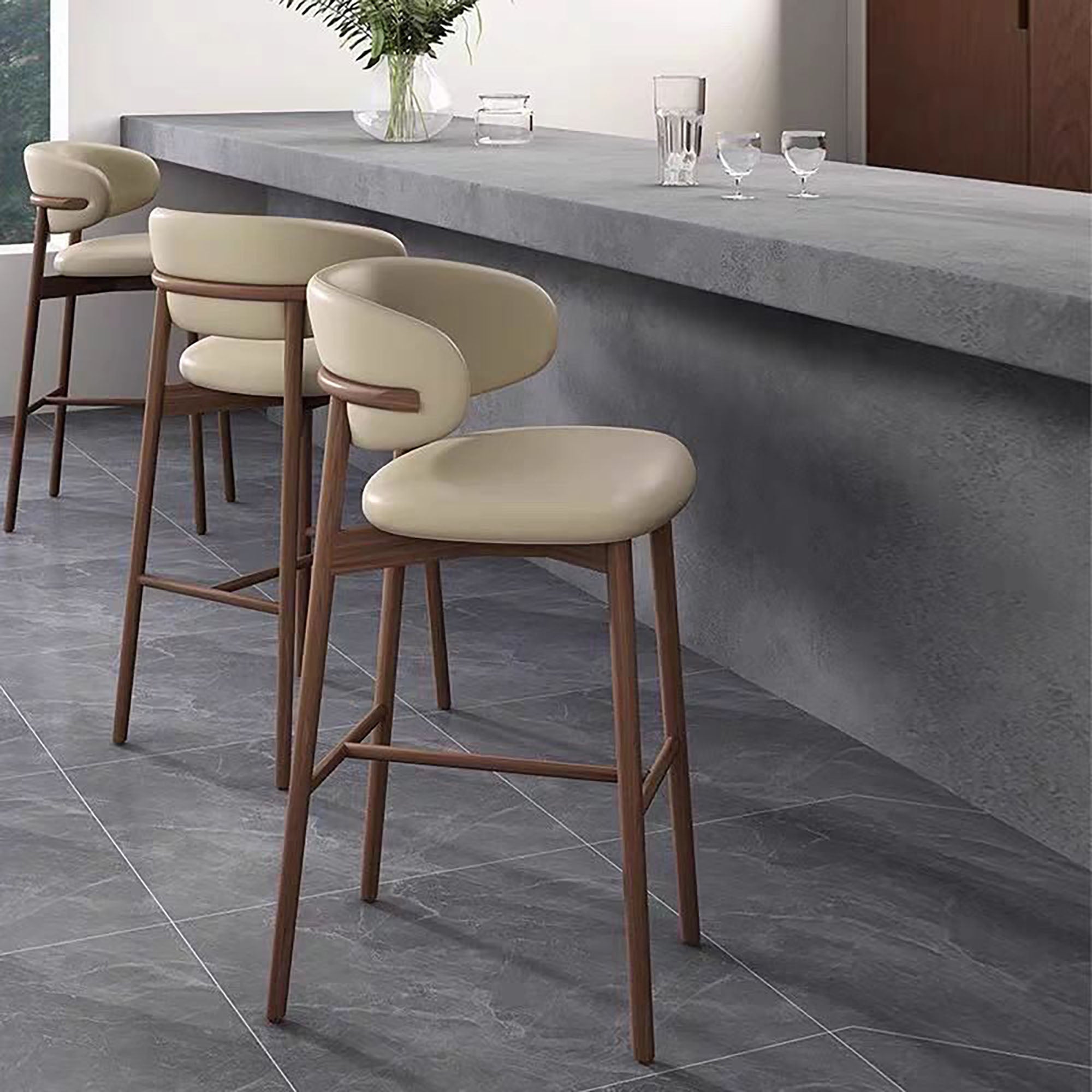 Aurelian Minimalist Bar Stool (MX-07)