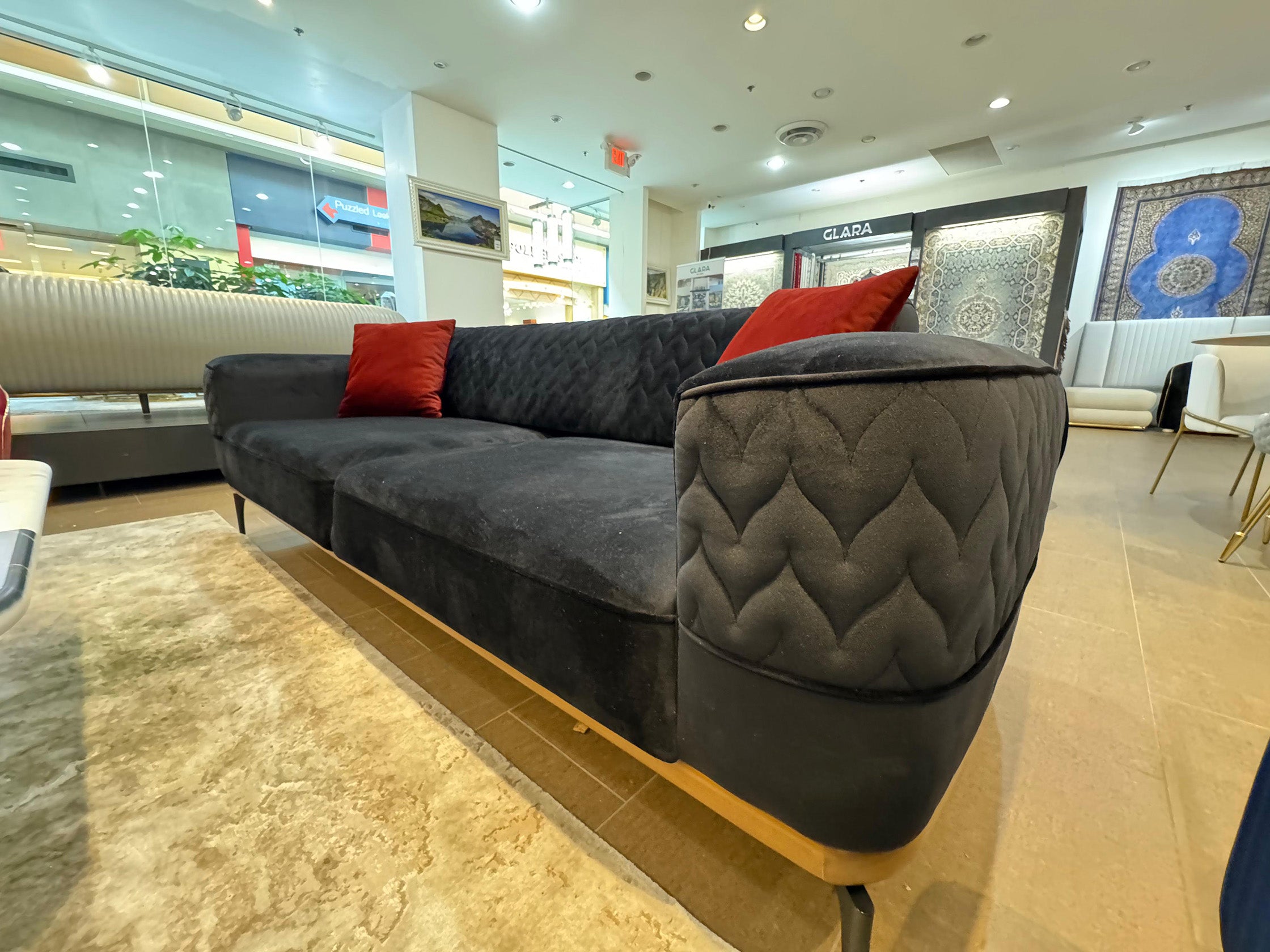 New Casa Sofa ( Soft22 Black )