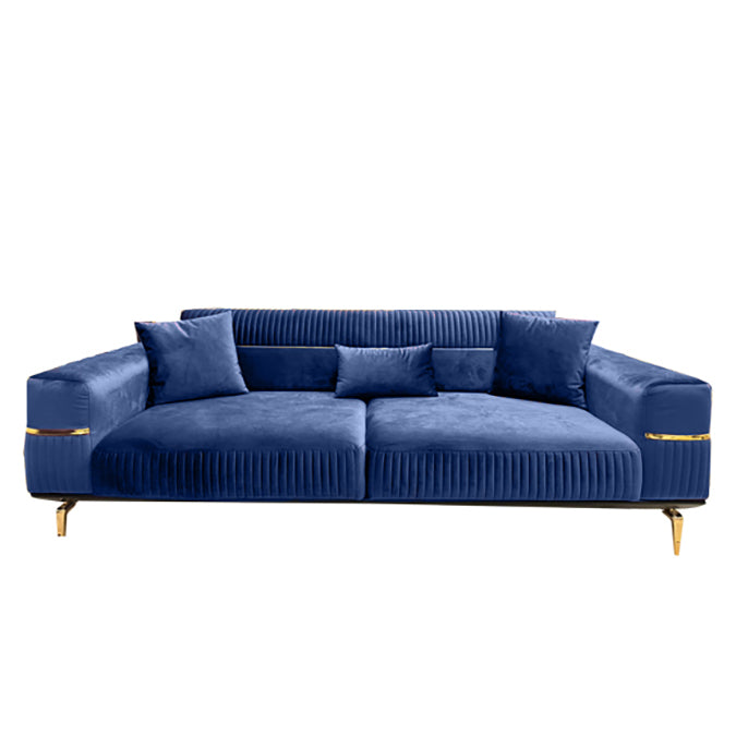 Boss Sofa ( Max24 Navy/ Gold