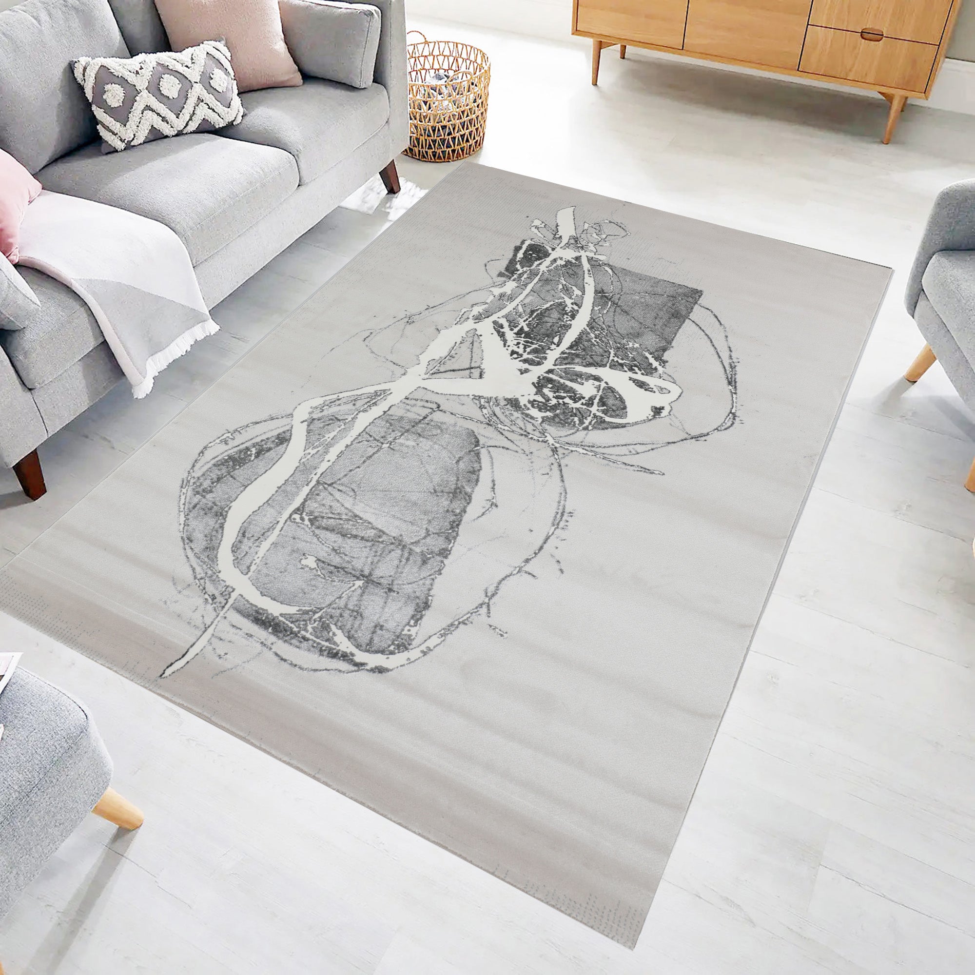 Harmony Modern Abstract Area Rug (FY-02)