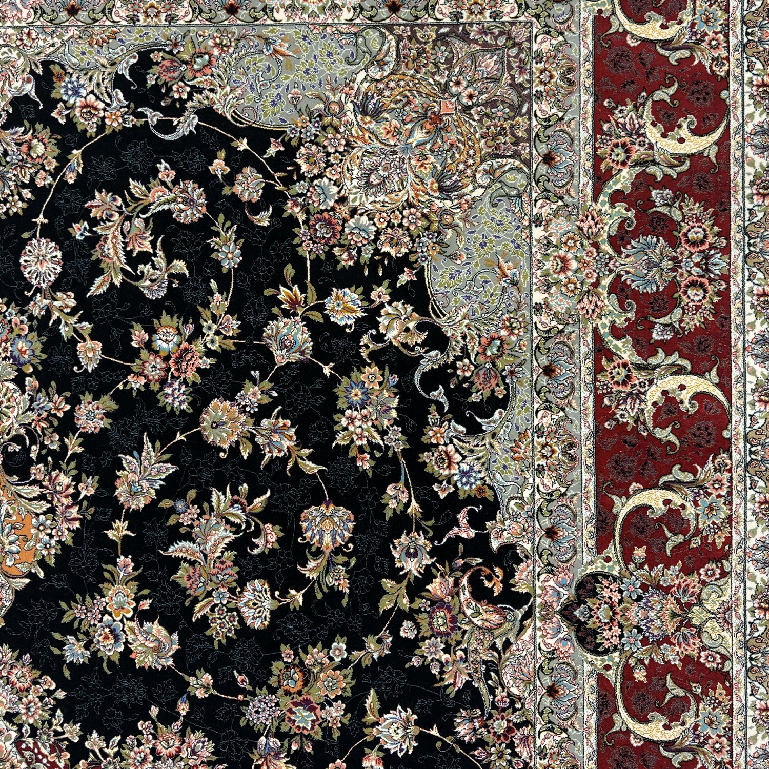 Ferdos 1200 Reed Persian Rug - GLARA HOME