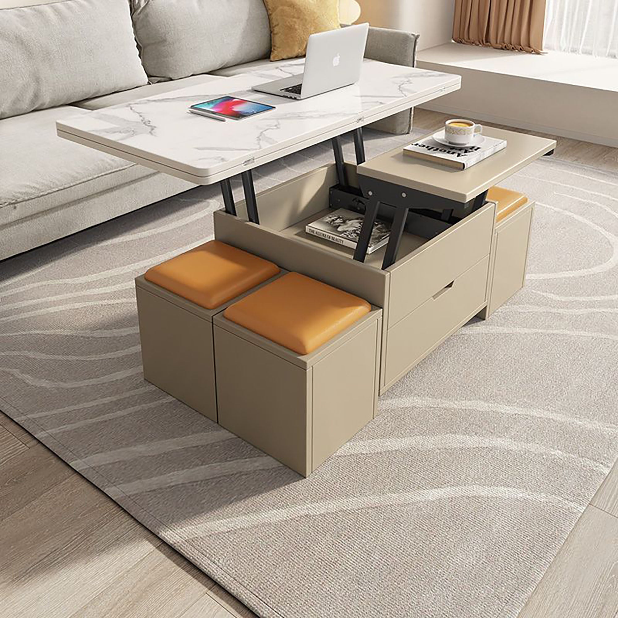 FlexiSpace Convertible Coffee Table (MX-15)