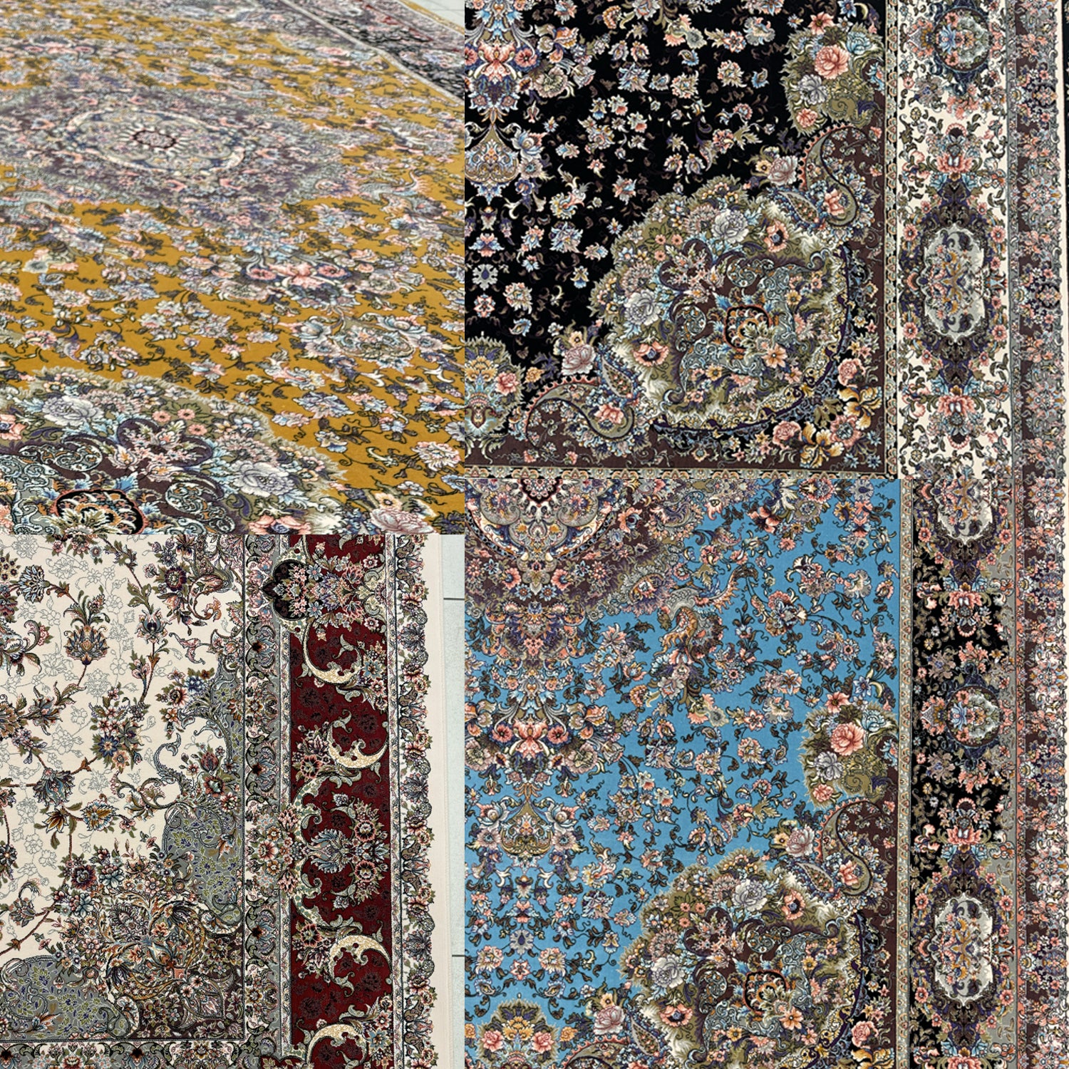 Khatibi 1200 Reed Persian Rug - GLARA HOME