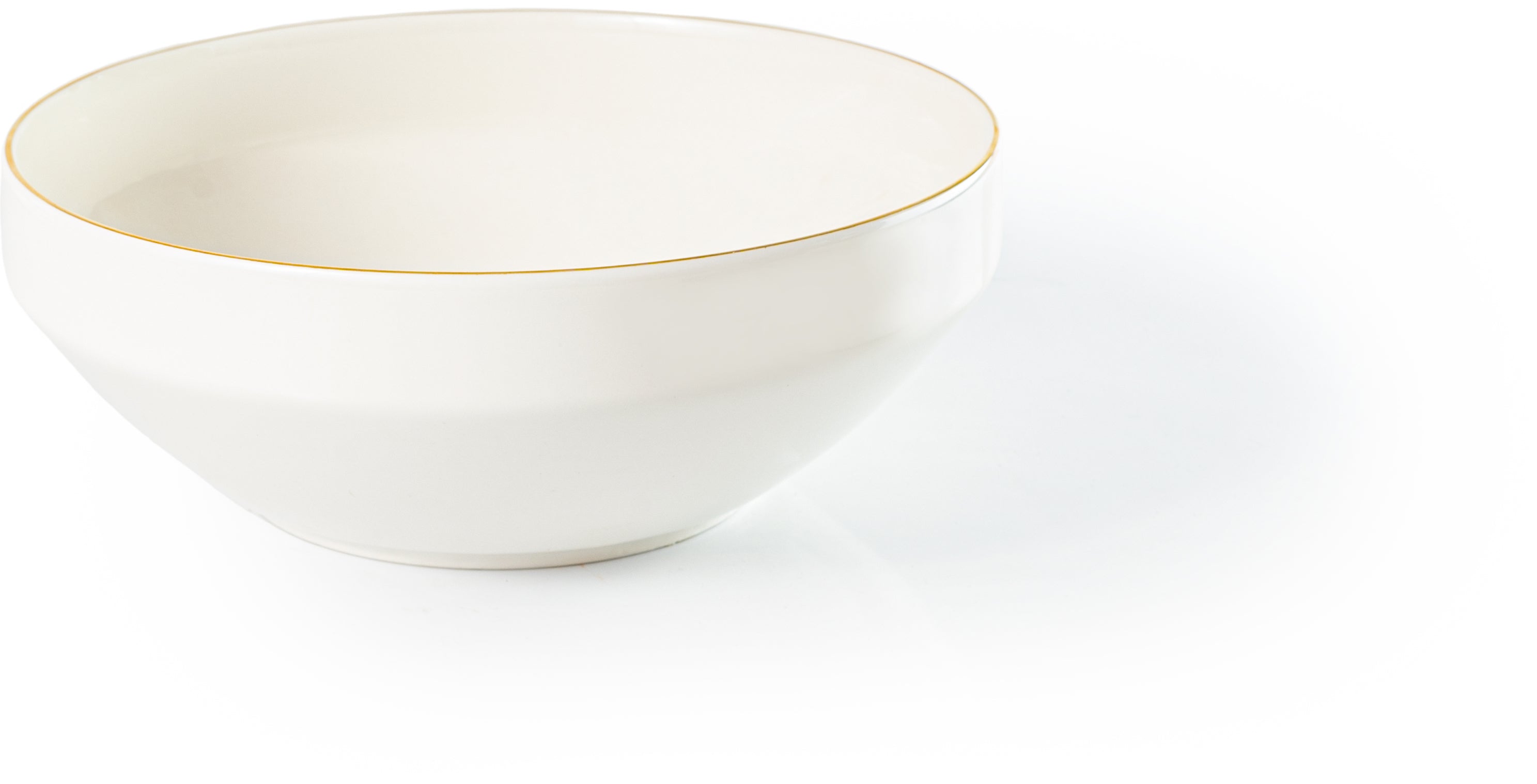 26-Pieces New Bone China Dinner Set with Gold Rim (SD-263)