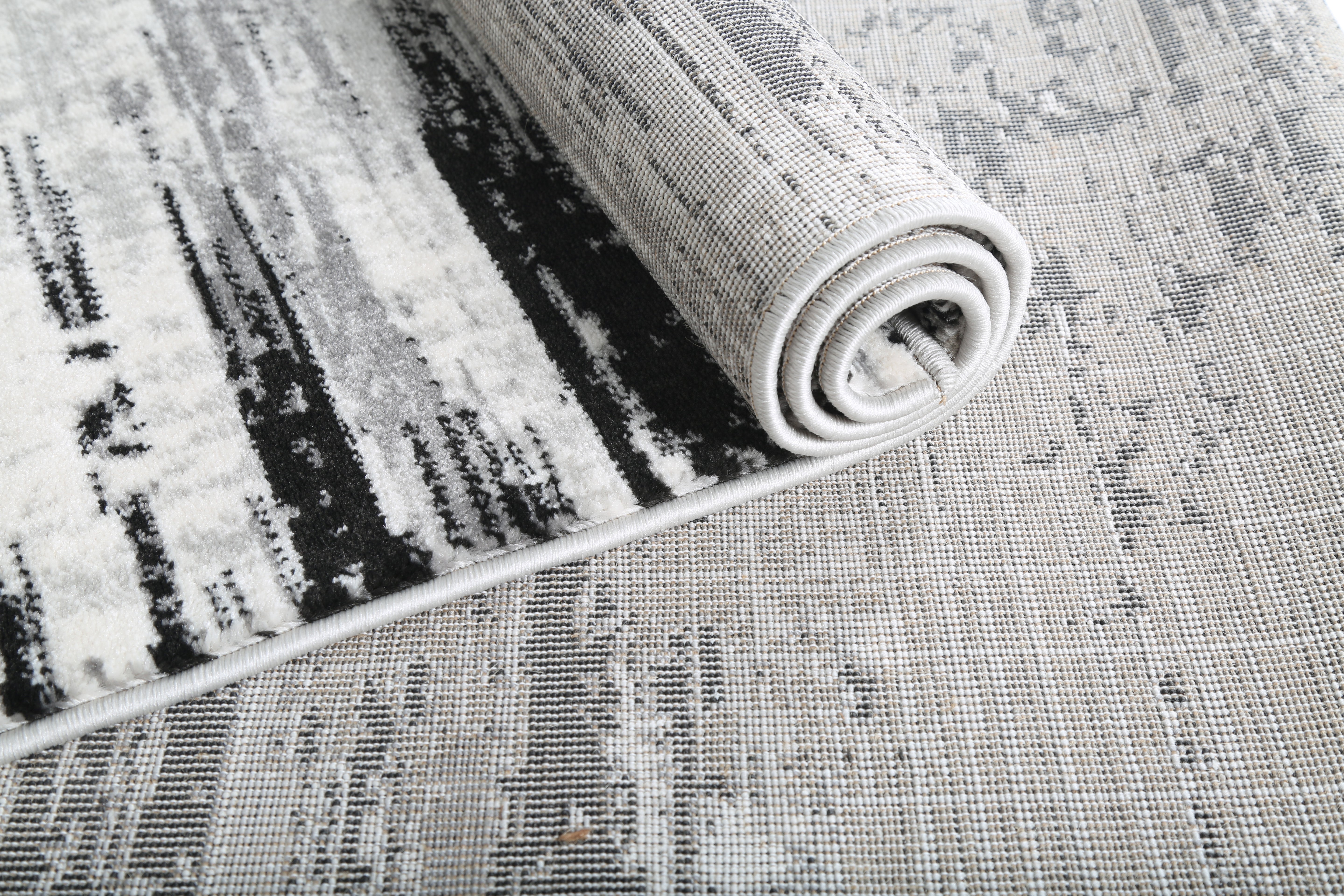 Monochrome Serenity Modern Area Rug