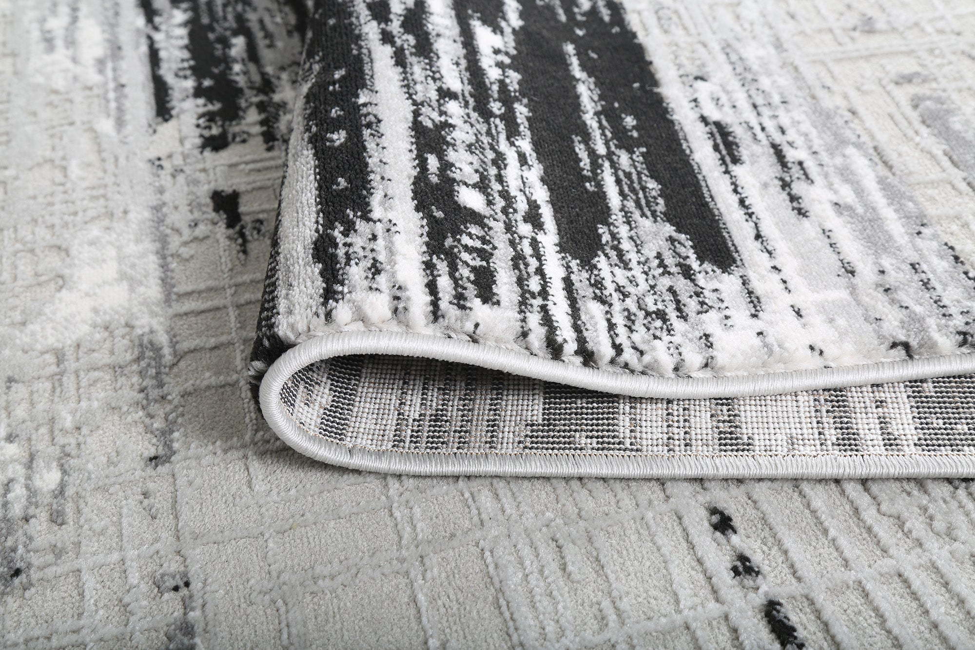 Monochrome Serenity Modern Area Rug