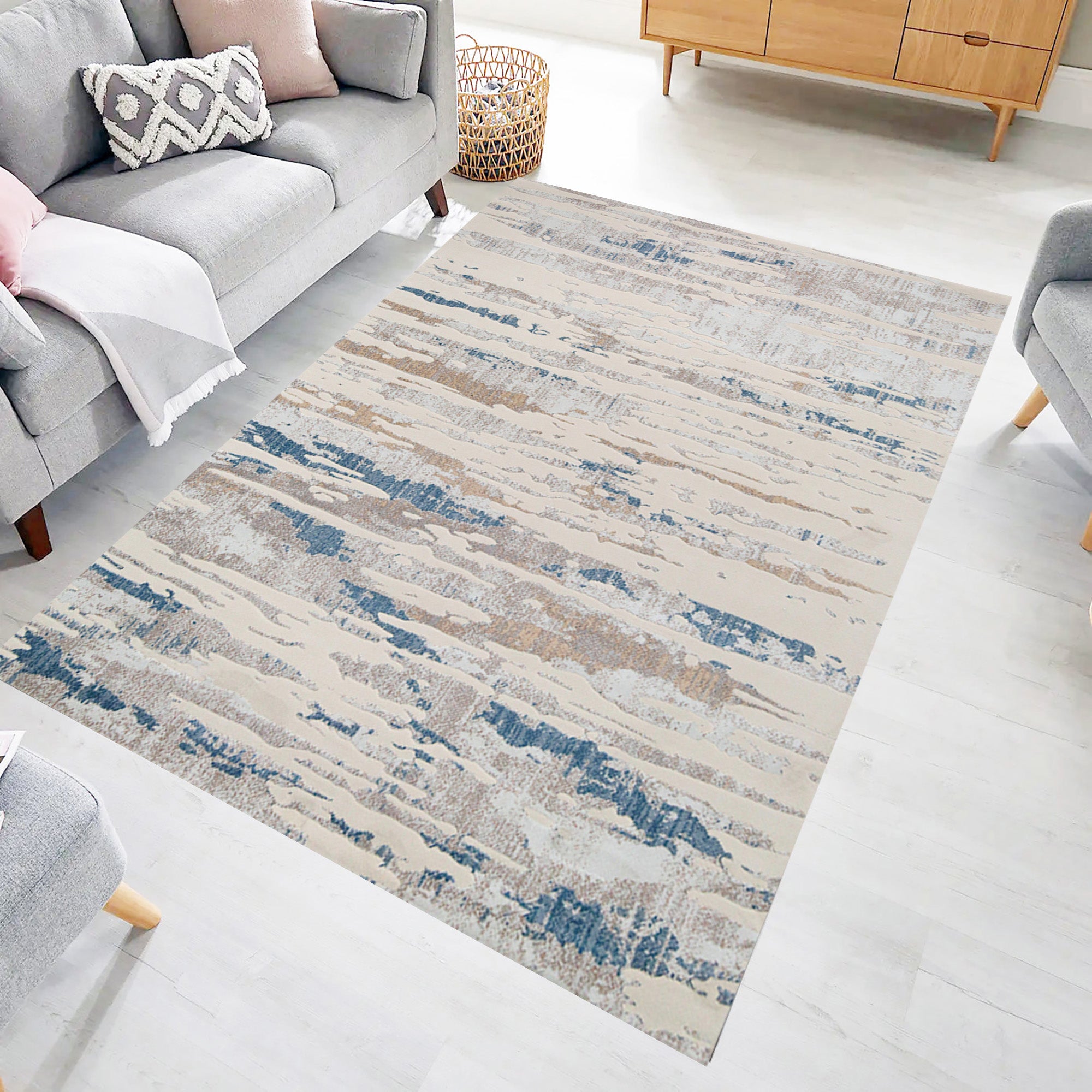 Ocean Breeze Modern Area Rug (AKR-02)