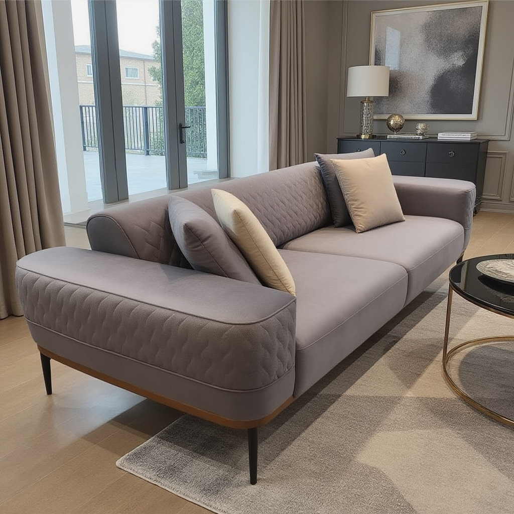 New Casa Sofa ( Zegna07 Grey )