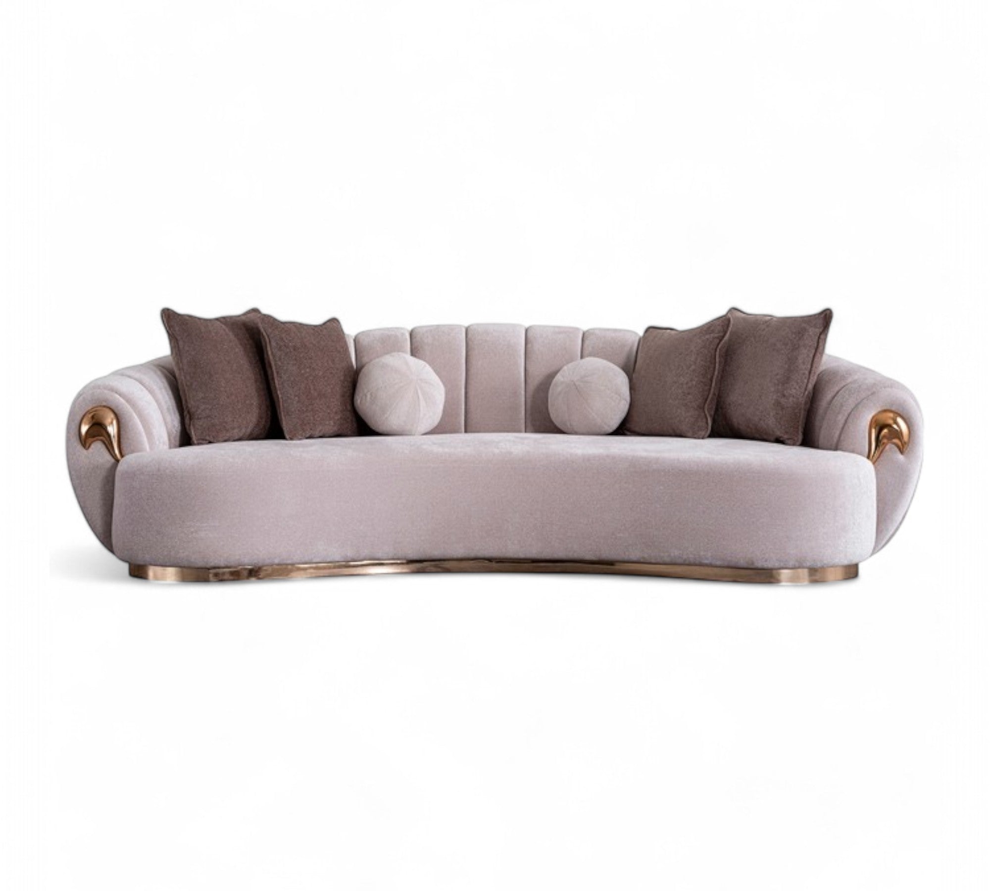 Prada Sofa ( Aura02 Cream/ Gold )