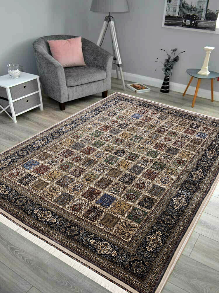 G218 Silk Rug - GLARA HOME