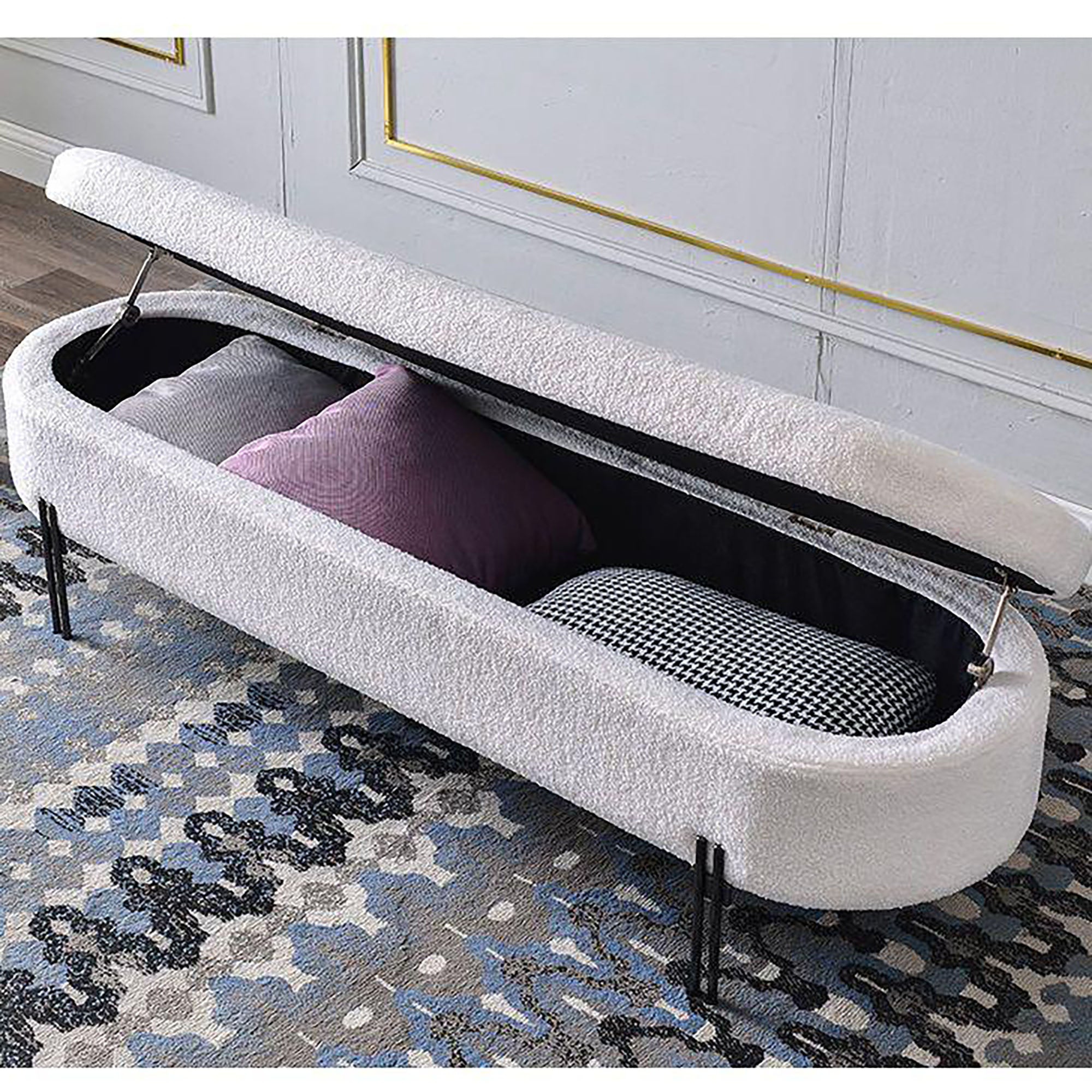 EleganceVault Storage Bench (MX-23)